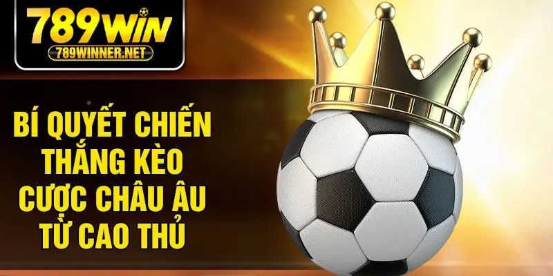 Bí quyết chiến thắng kèo cược châu Âu từ cao thủ