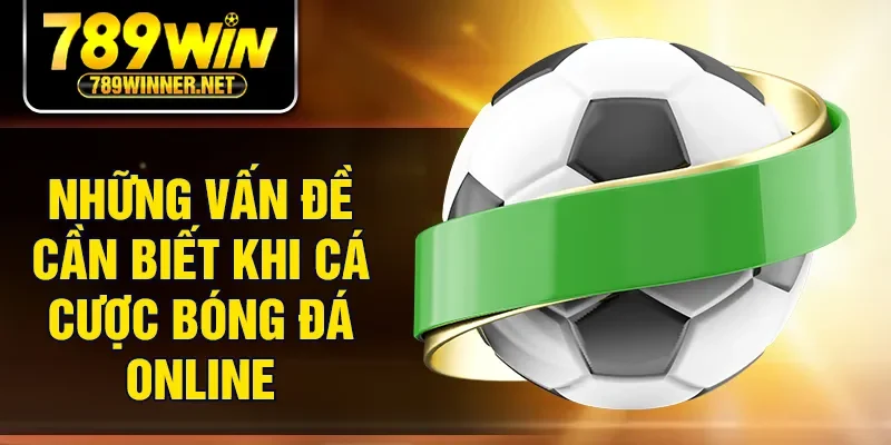 Những vấn đề cần biết khi cá cược bóng đá online
